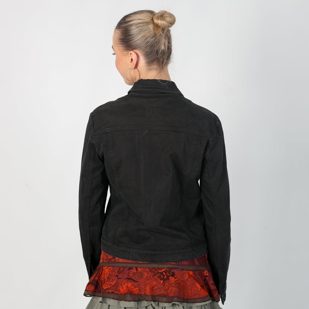 Black Y2K Calvin Klein Light jacket (S)