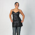 Black Y2K Made in Italy Cami (M)