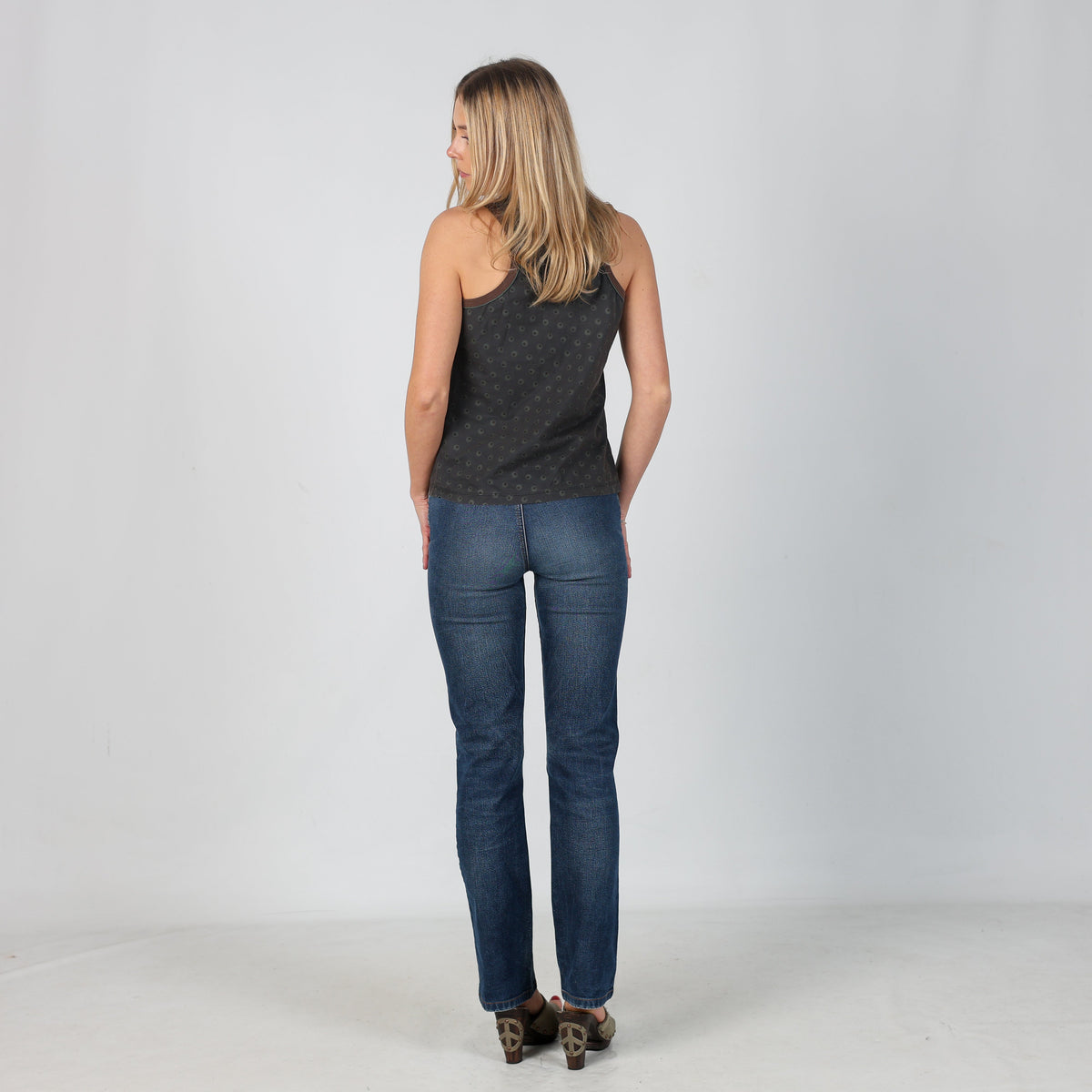 Blue Y2K Dolce & Gabbana Straight Jeans (XS)