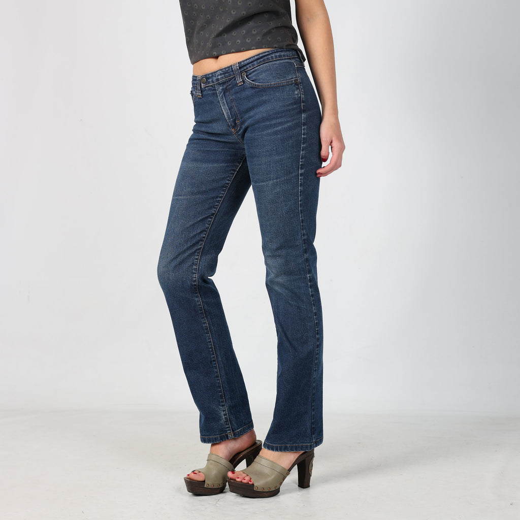 Blue Y2K Dolce & Gabbana Straight Jeans (XS)