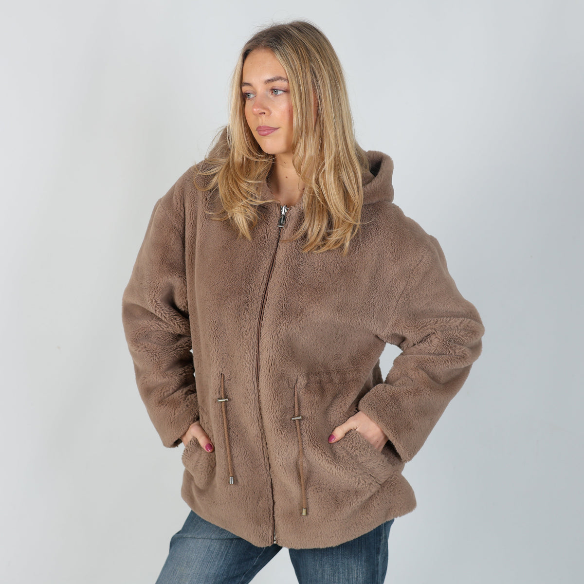 Brown Y2K Guess Jeans Casual Jacket (L)