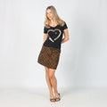 Black Y2K Woven Mini Skirt (XS)