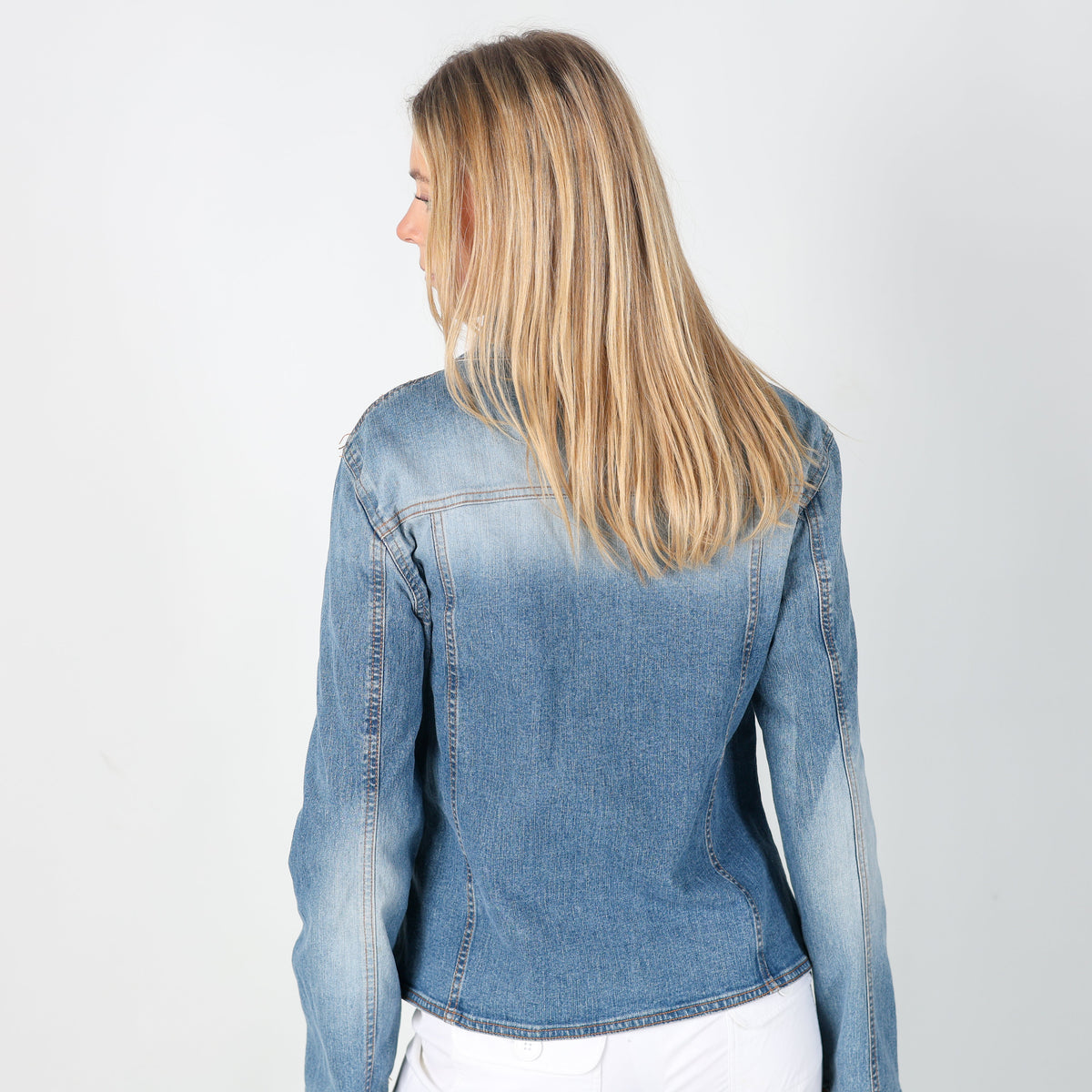 Blue Y2K BlueMotion Denim Jacket (L)