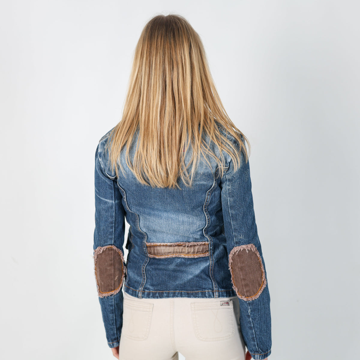 Blue Y2K Stefanel Denim Jacket (S)