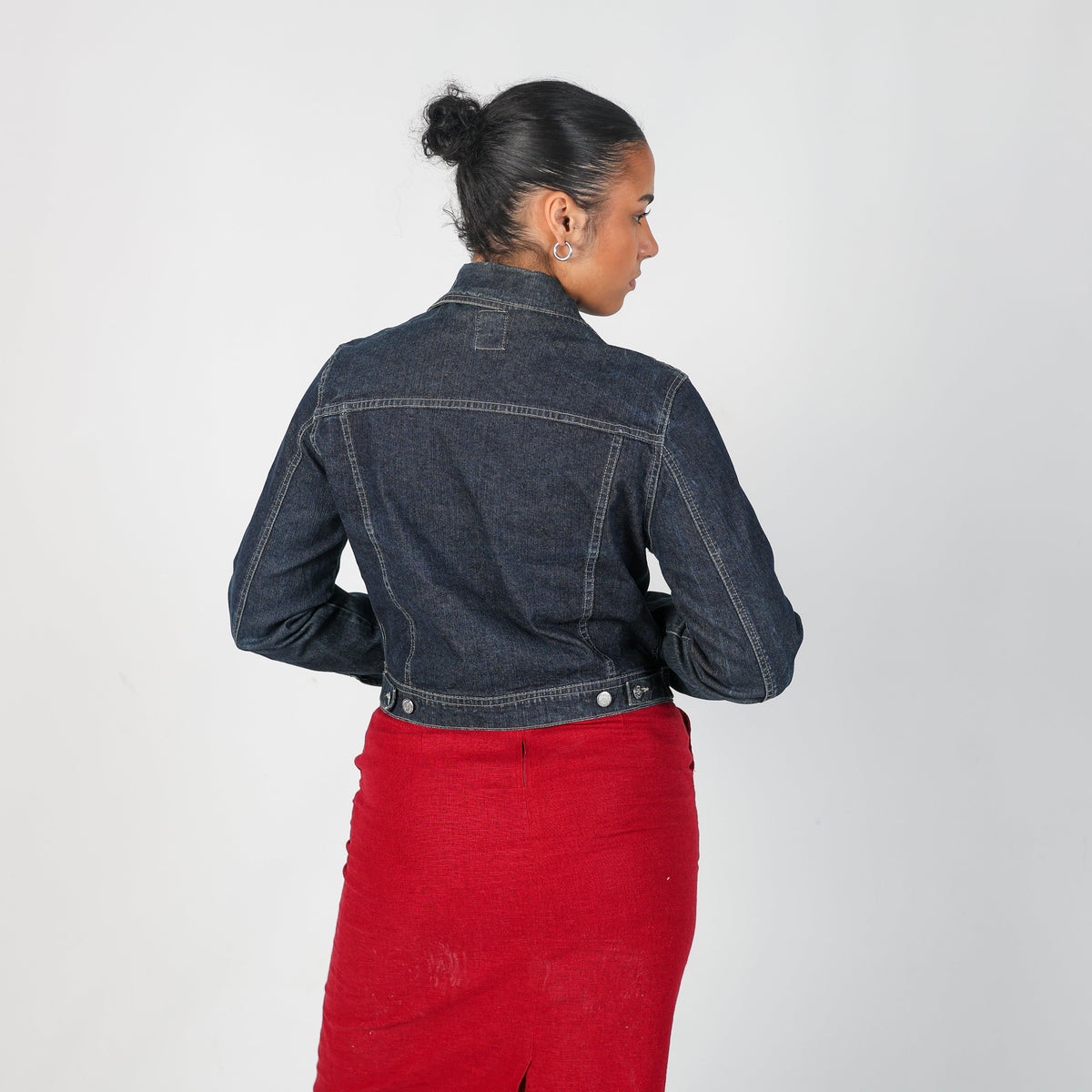 Blue Y2K Cimarron Denim Jacket (L)