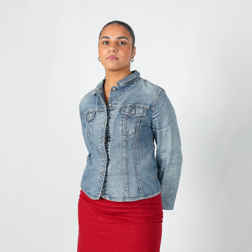 Light Blue Y2K Chico's Denim Jacket (M)