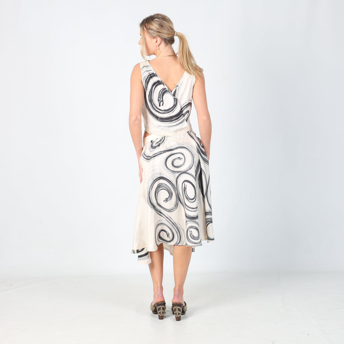 Cream Y2K Two Piece (M)