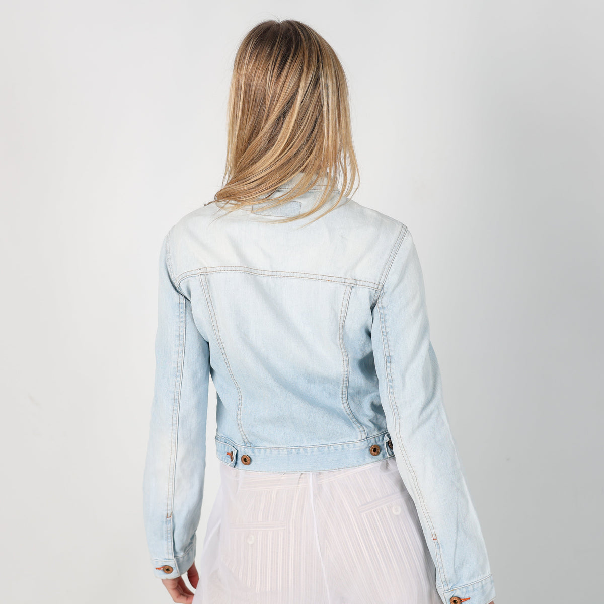 Light Blue 90s PHARD Denim Jacket (S)