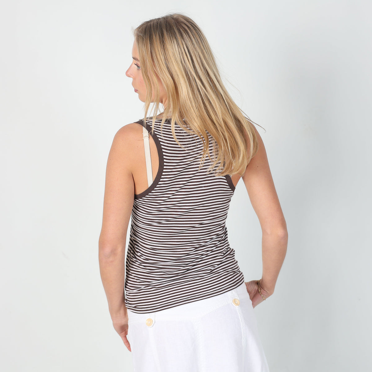 Bronze 90s Max Mara Woven Vest (M)