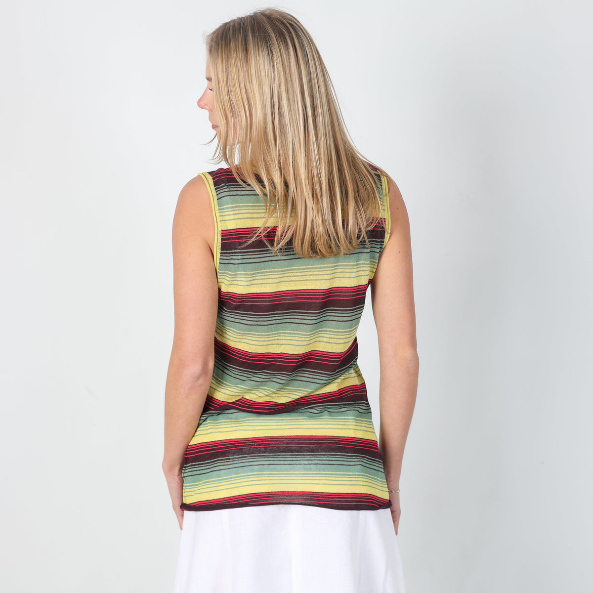 Black 90s Taviani Woven Vest (M)