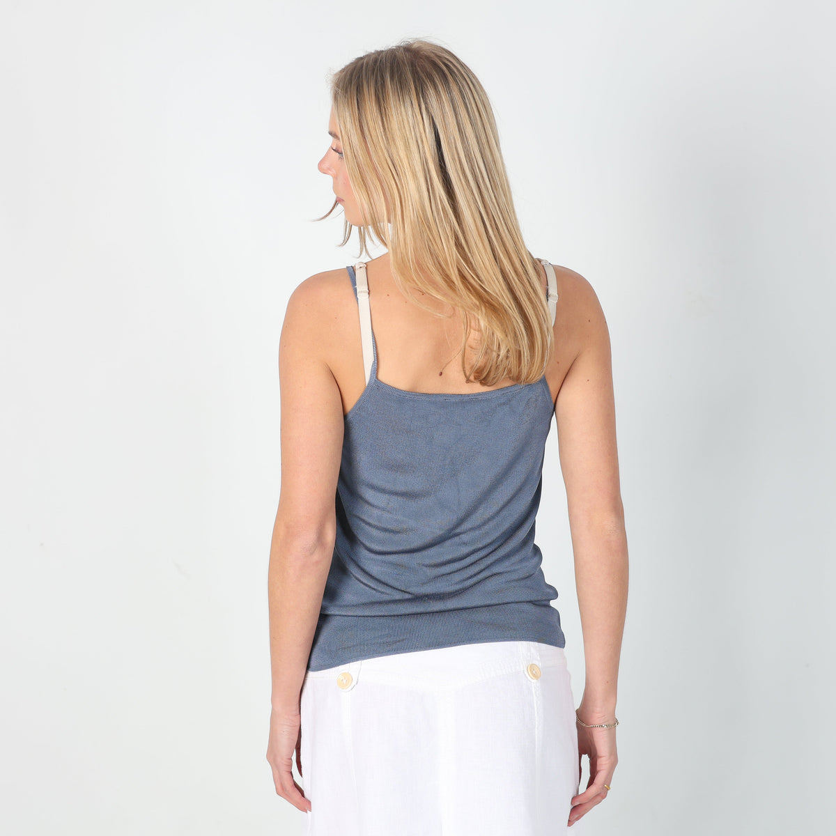 Blue 90s Max&Co. Cami (L)