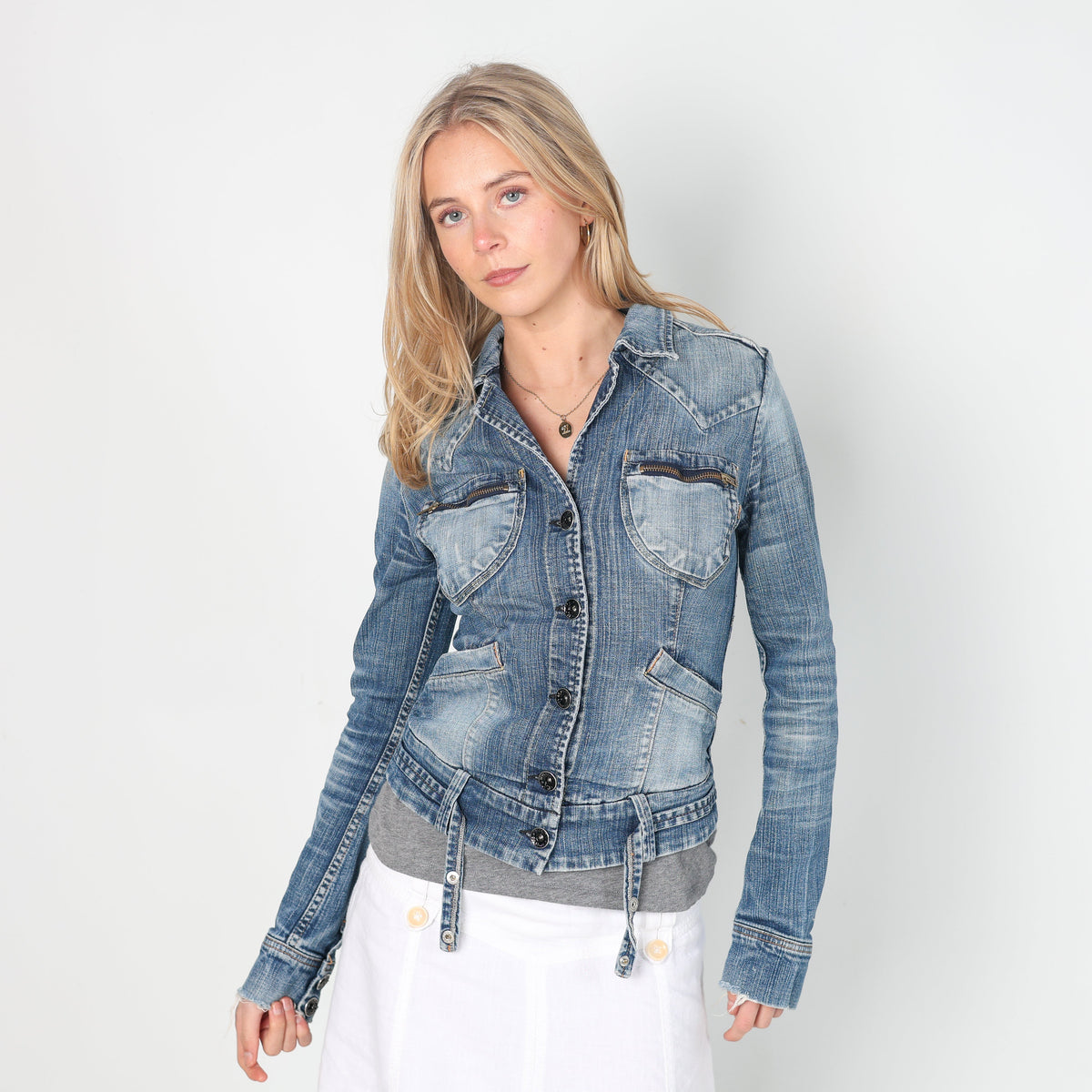 Blue 90s Nolita Denim Jacket (M)