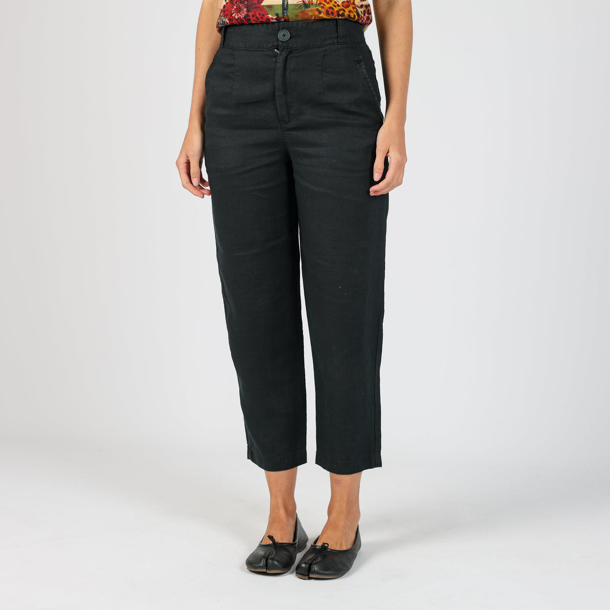 Black Y2K United Colors of Benetton Casual Trousers (XS)