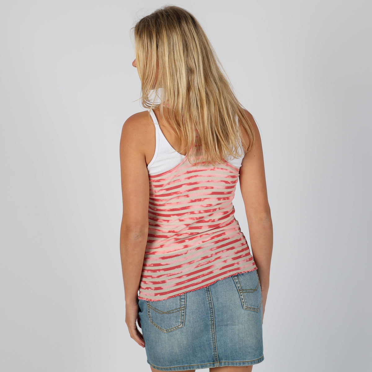 Beige Y2K Guess Jeans Cami (XS)