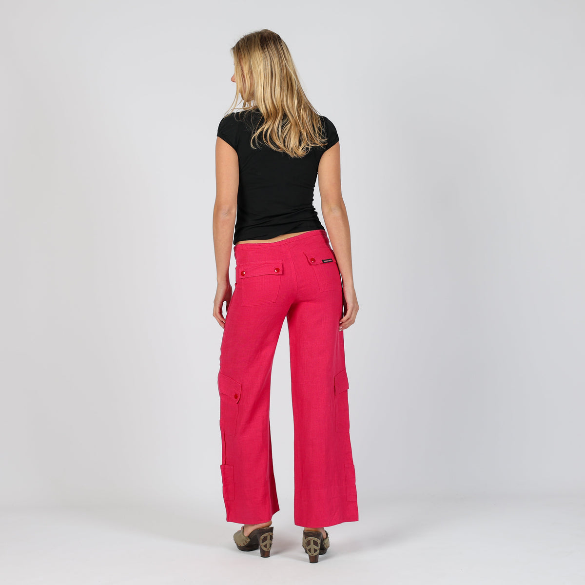 Pink Y2K Paolo Sperti Casual Trousers (S)