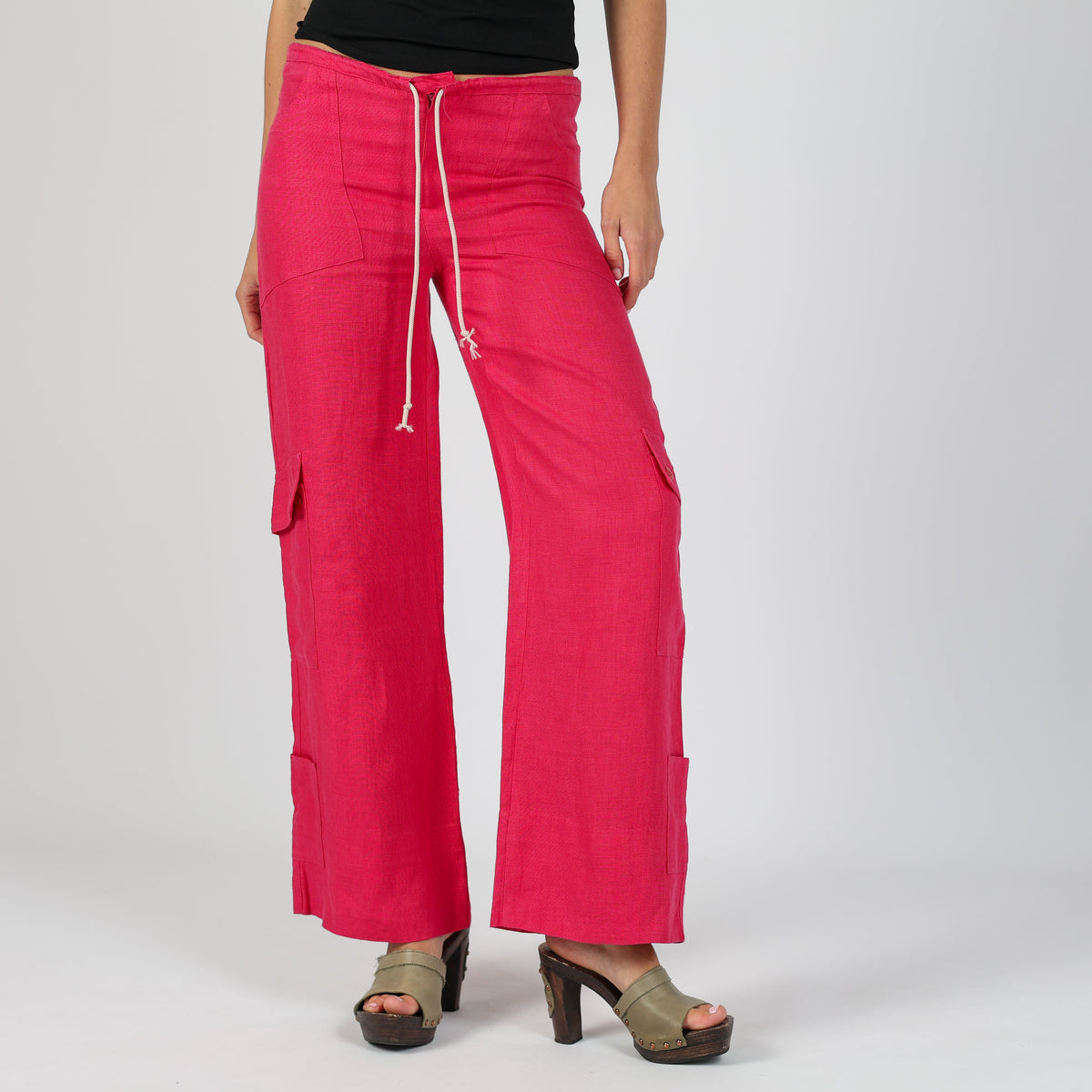 Pink Y2K Paolo Sperti Casual Trousers (S)