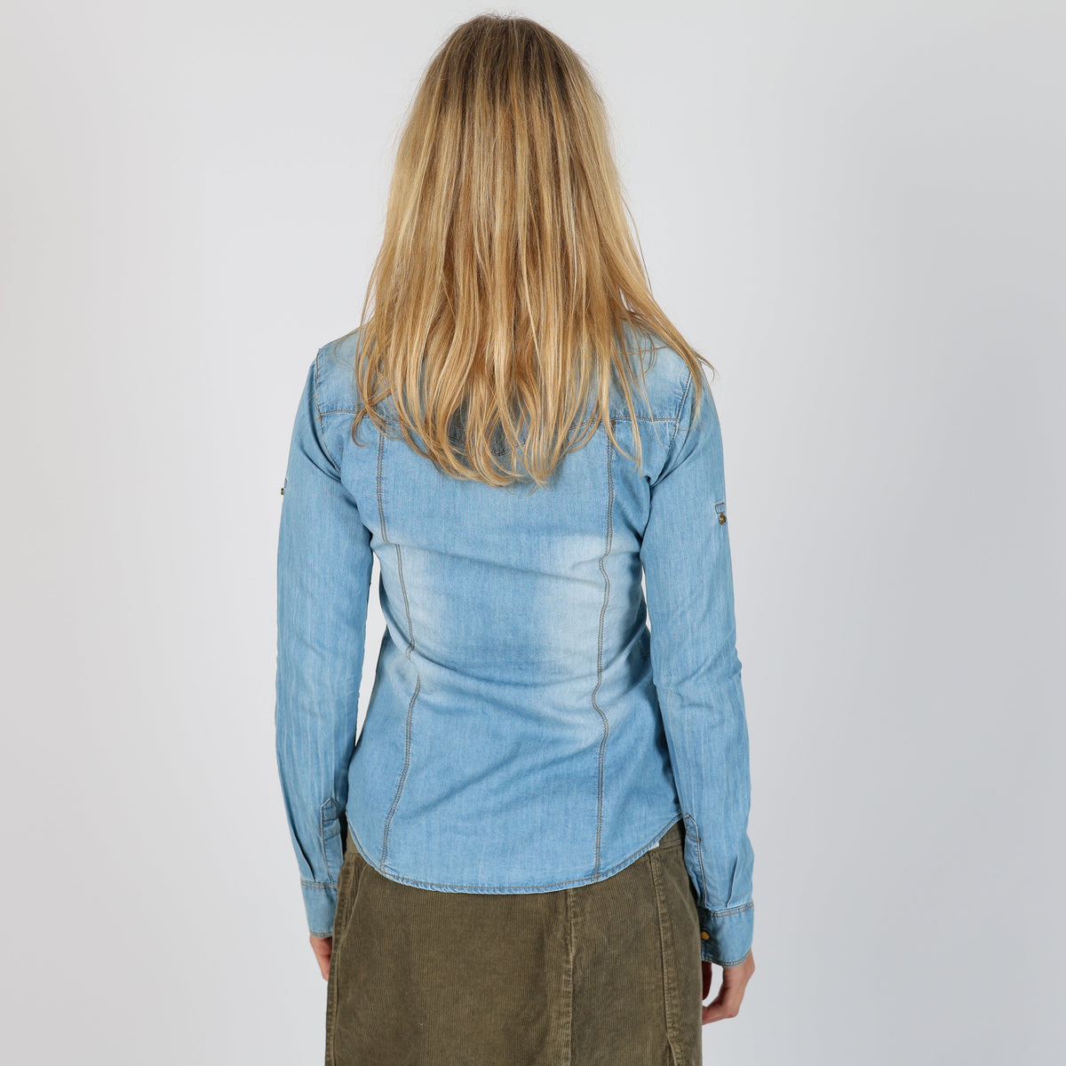 Light Blue Y2K Sixte Shirt (XS)