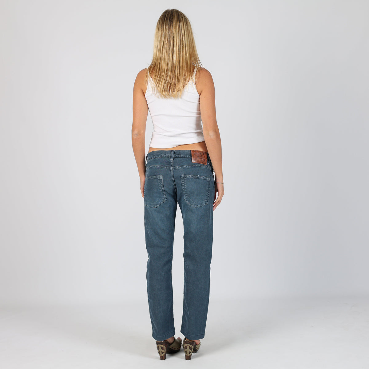 Blue 90s Just Cavalli Straight Jeans (M)