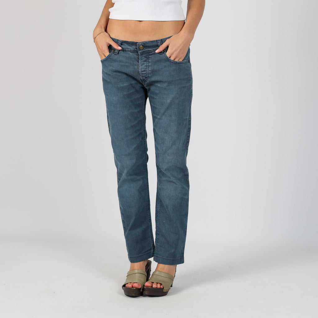 Blue 90s Just Cavalli Straight Jeans (M)