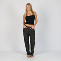 Charcoal Grey Y2K United Colors of Benetton Formal Trousers (S)