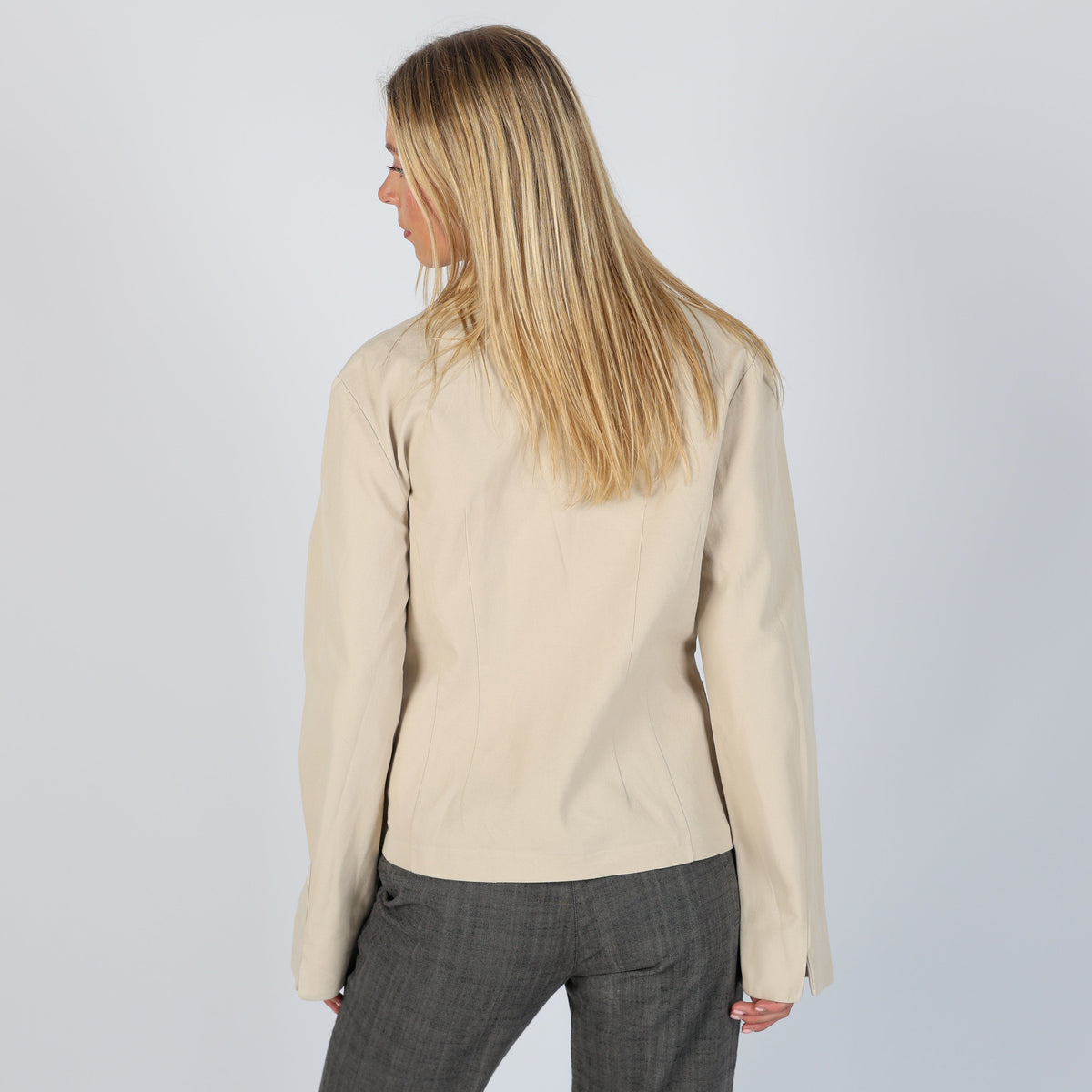 Beige Y2K Stefanel Blazer (M)