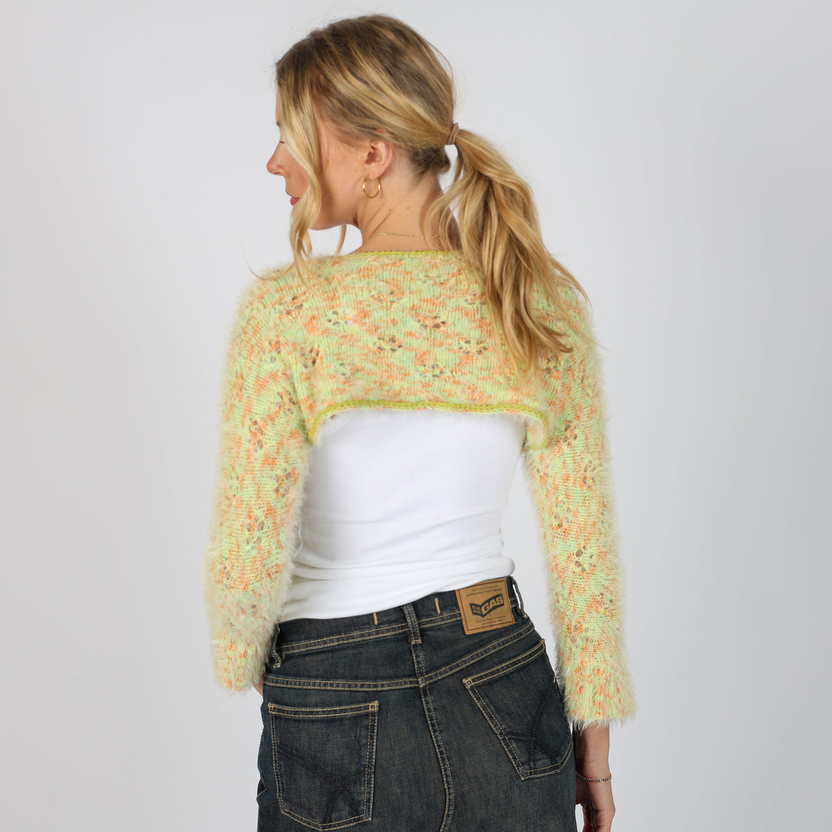 Light Green Y2K Cardigan (S)