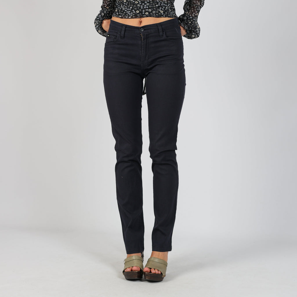 Navy Blue Y2K GAS Casual Trousers (XS)