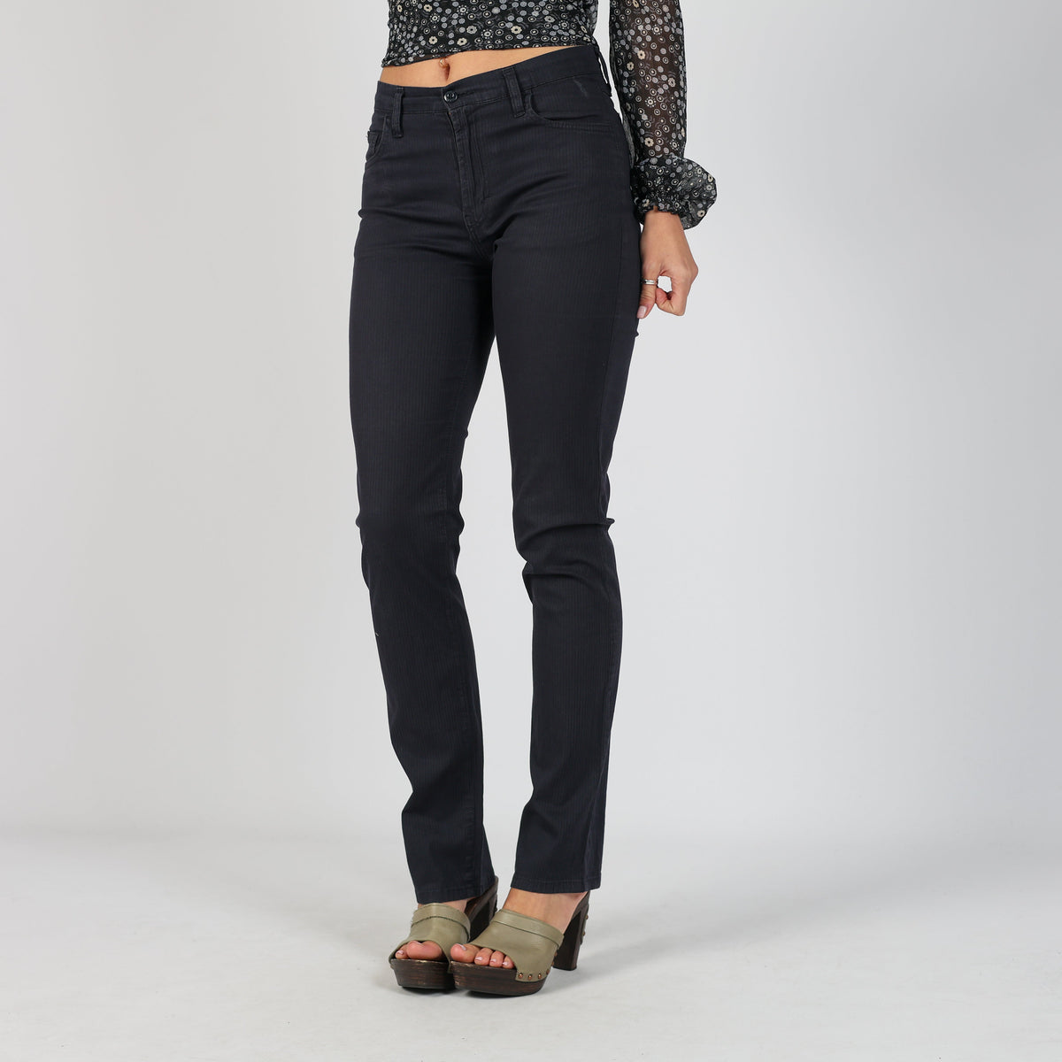 Navy Blue Y2K GAS Casual Trousers (XS)