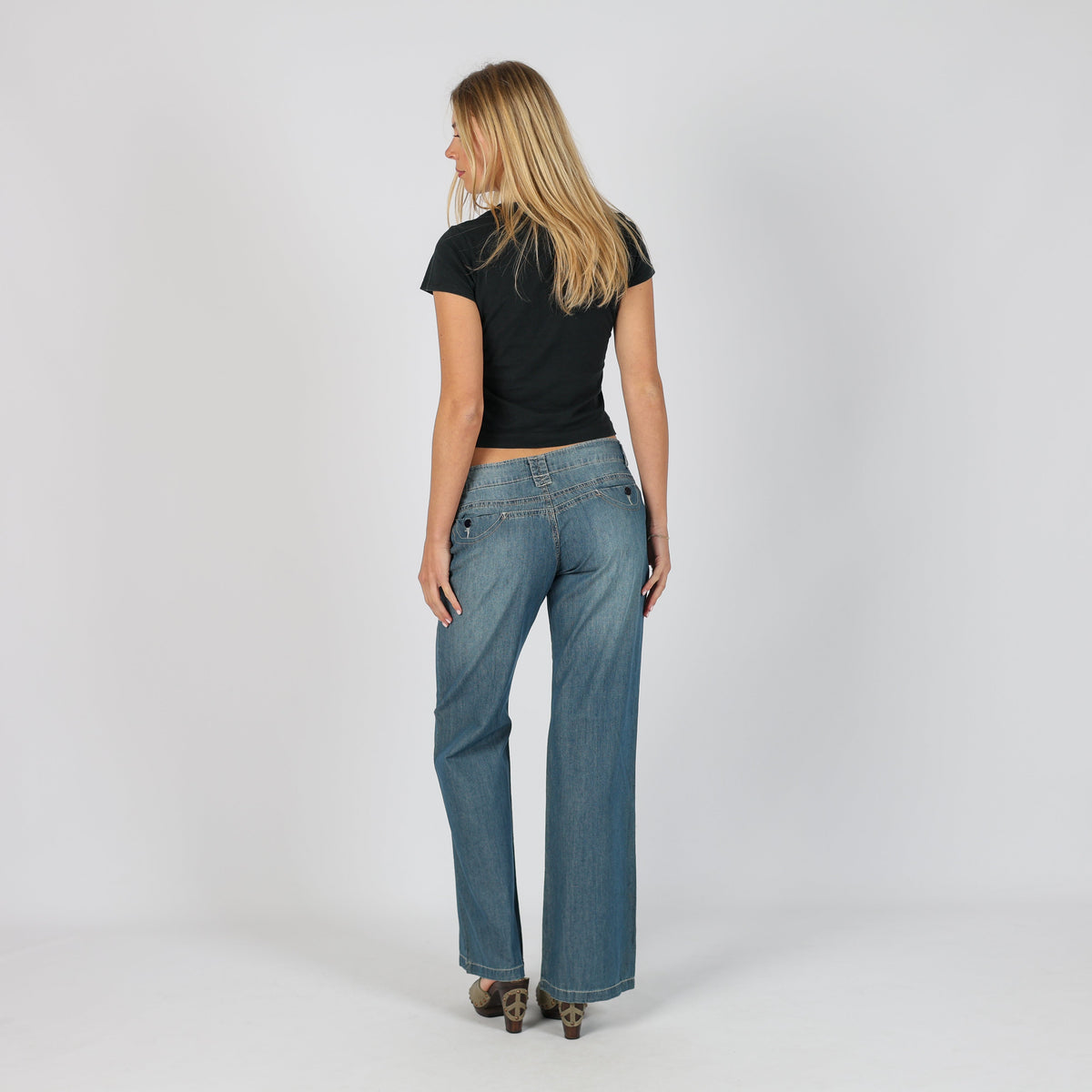 Blue 90s Semaford Woven Trousers (S)