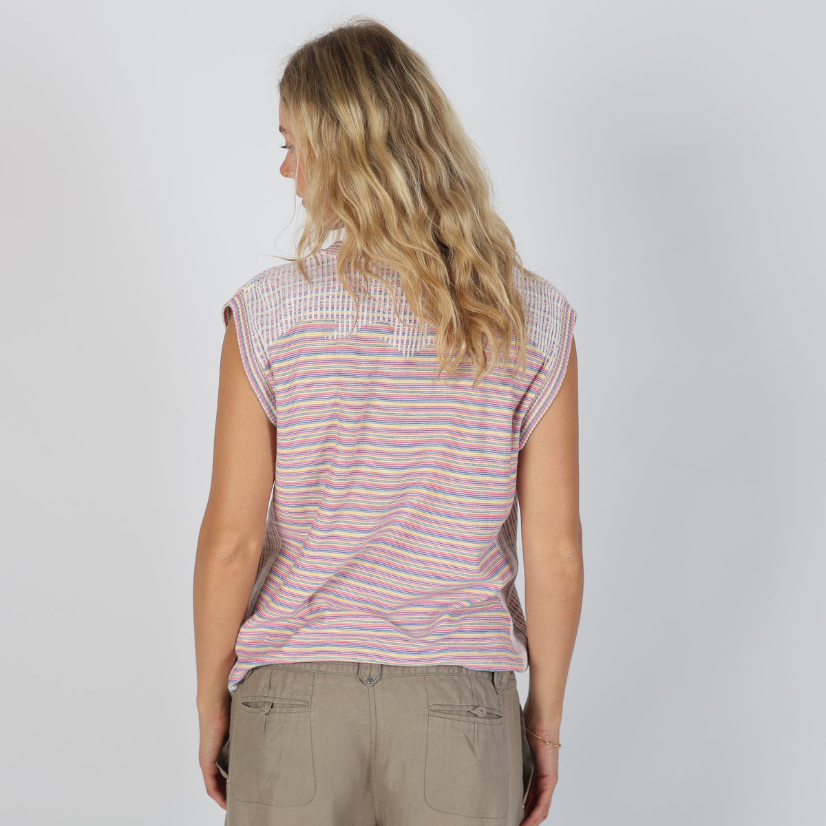 Multicoloured Y2K Diesel Knitted Top (L)