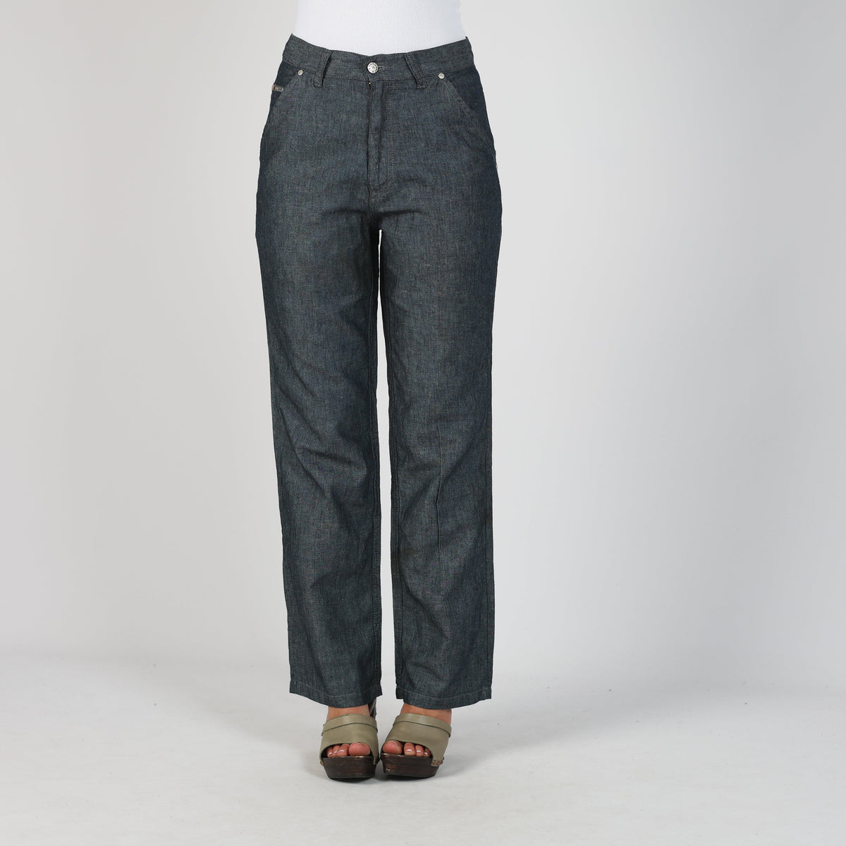 Blue Y2K Irie Daily Casual Trousers (S)