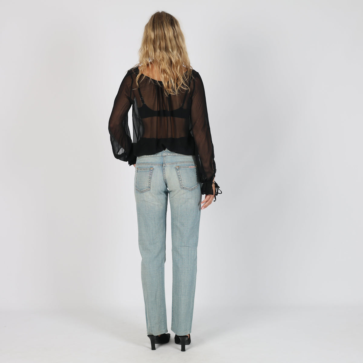 Blue Y2K Marlboro Classics Straight Jeans (S)