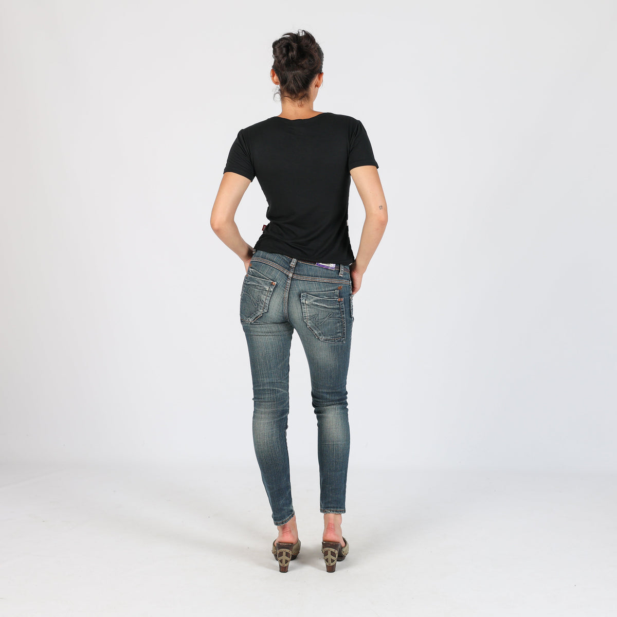 Blue Y2K Yes!Miss Skinny Jeans (S)