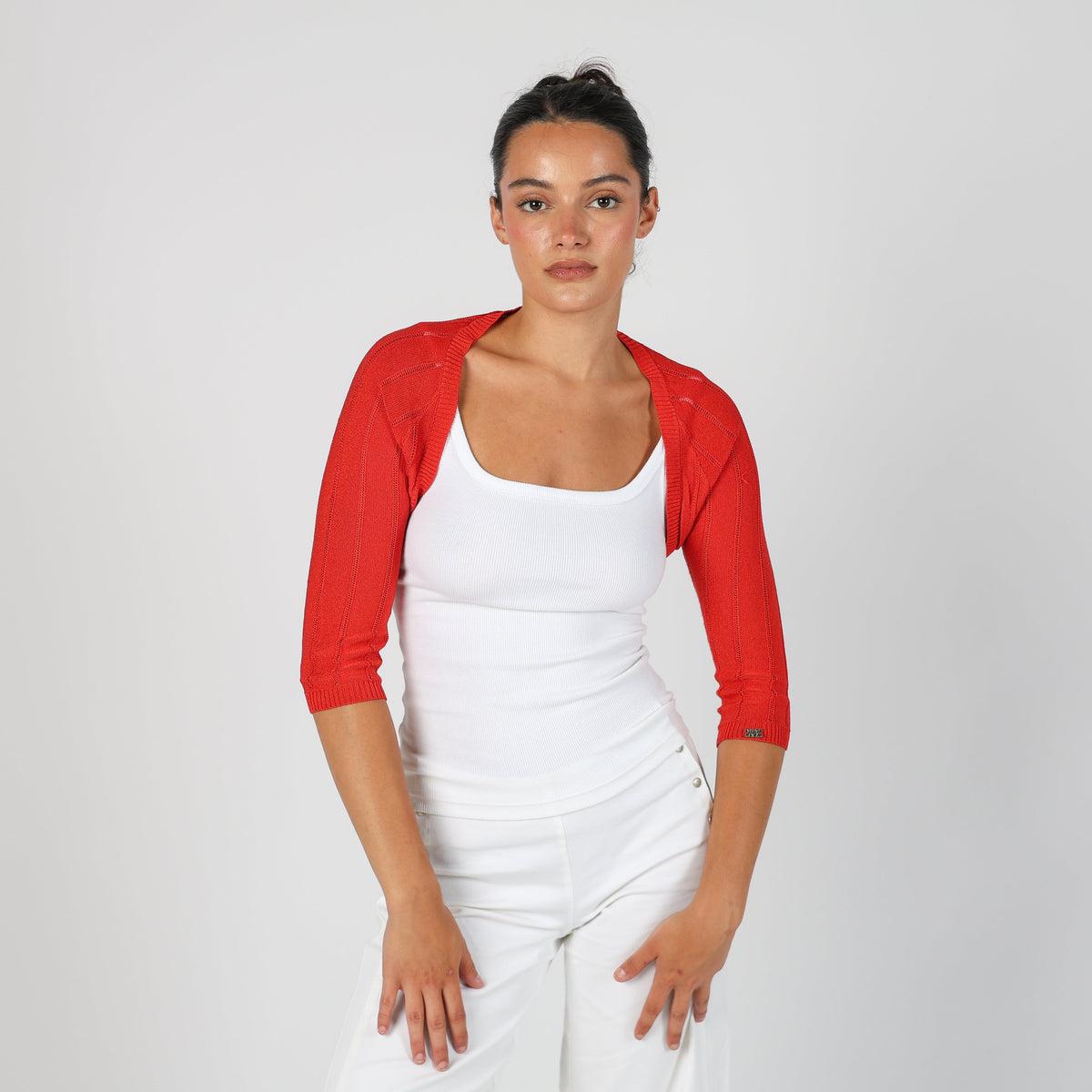 Orange Y2K Miss Sixty Cardigan (S)