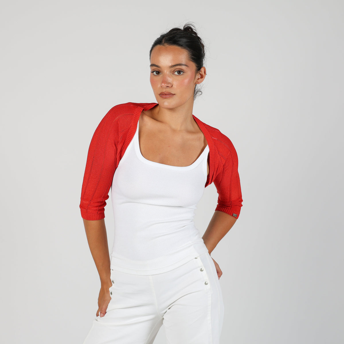 Orange Y2K Miss Sixty Cardigan (S)