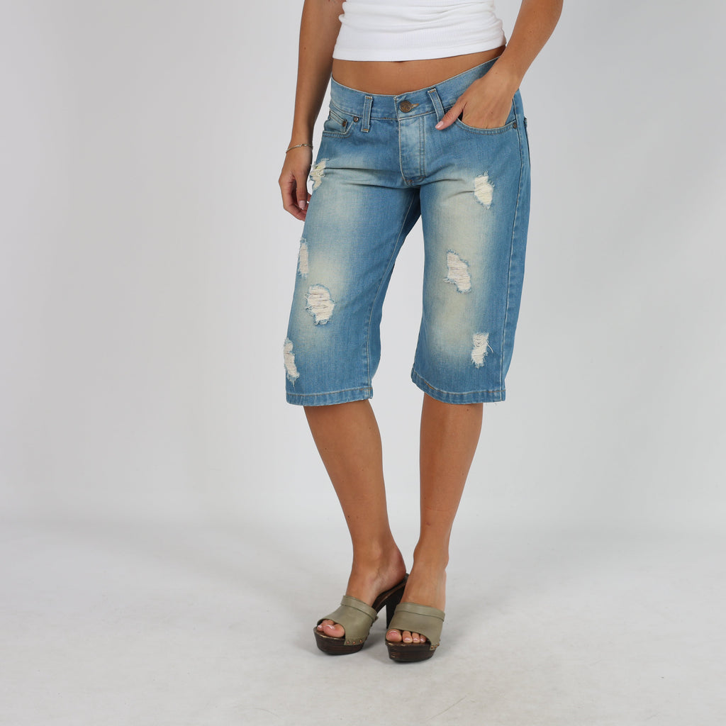 Blue Y2K Bonavita Denim Shorts (M)