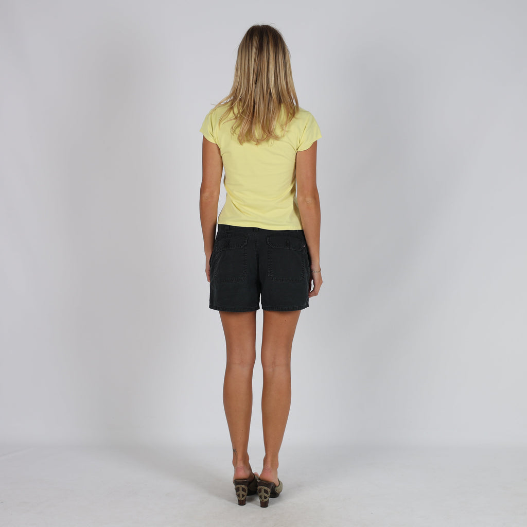 Black Y2K Polo Jeans Company Denim Shorts (S)