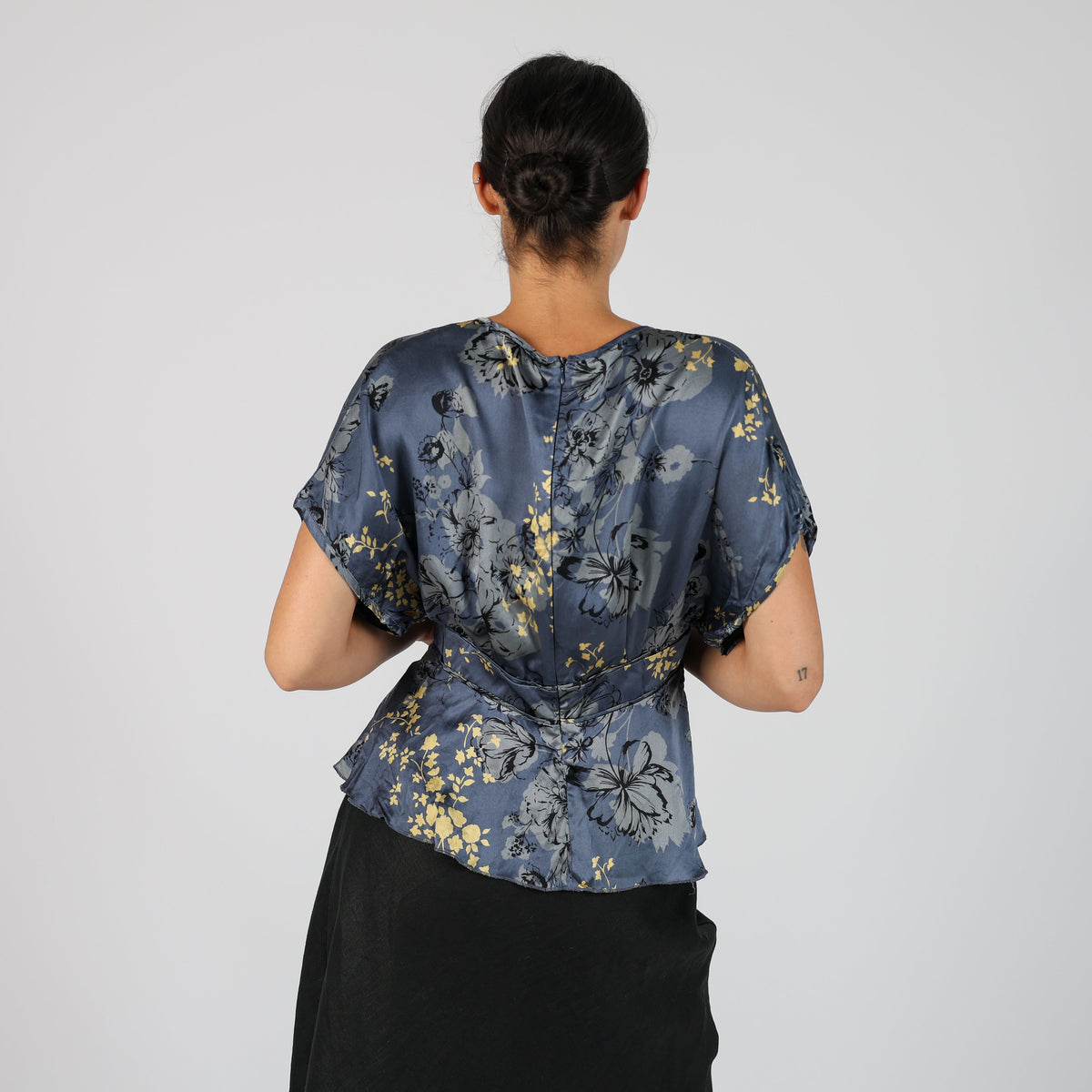 Blue Y2K Guess Blouse (L)