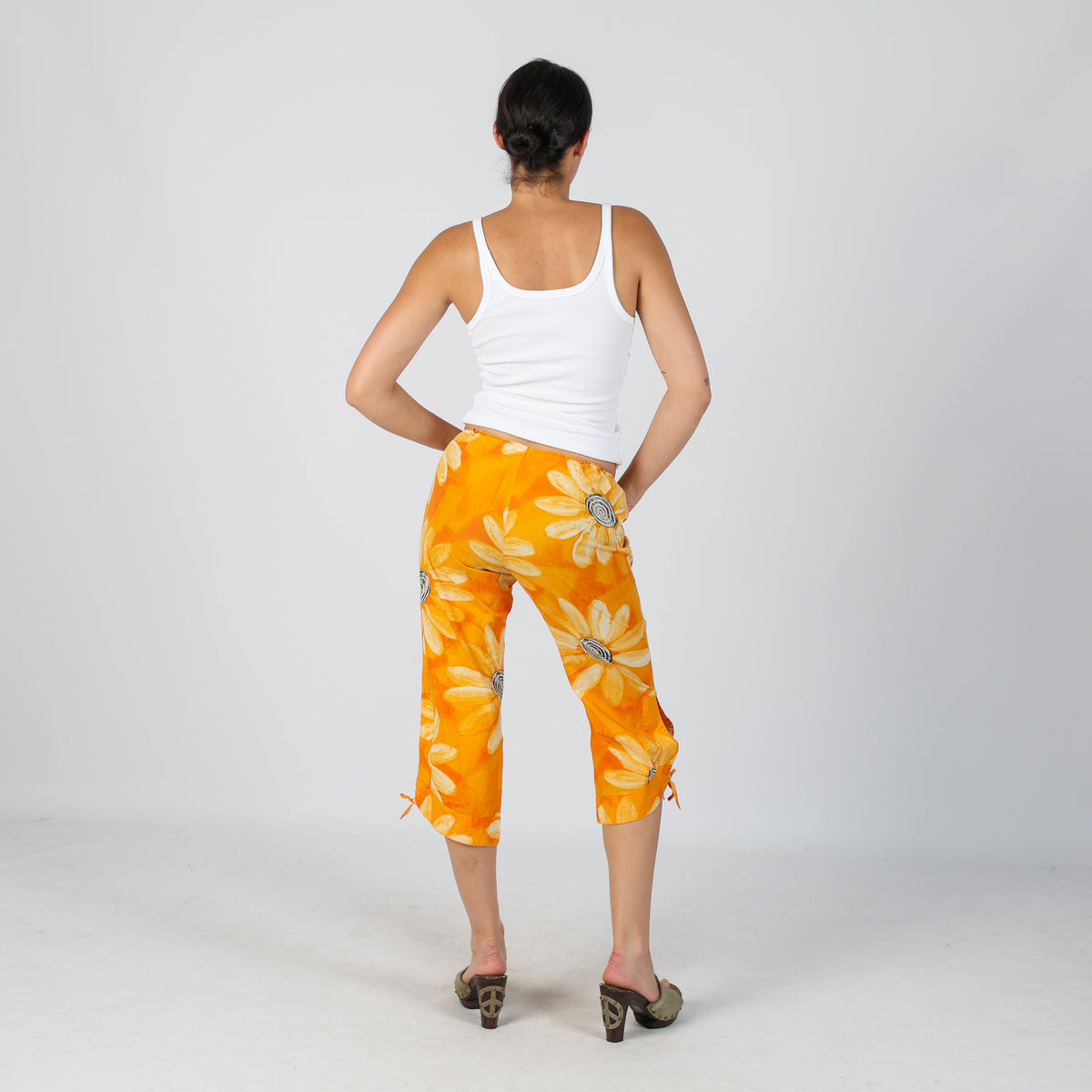Orange Y2K Terrae Capri Trouser (M)