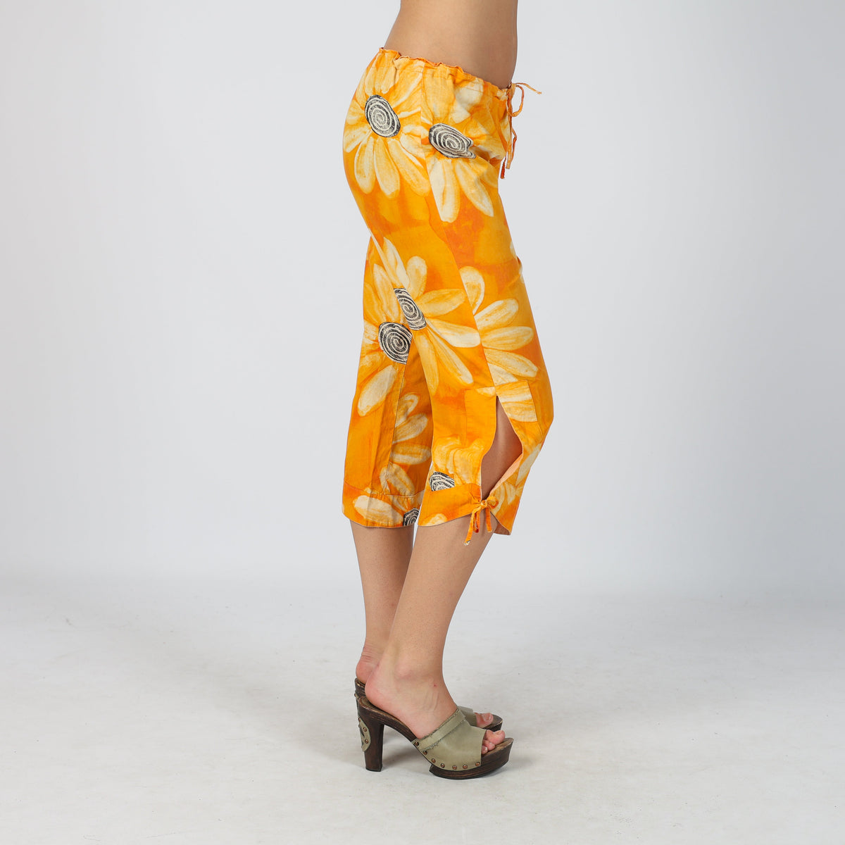 Orange Y2K Terrae Capri Trouser (M)