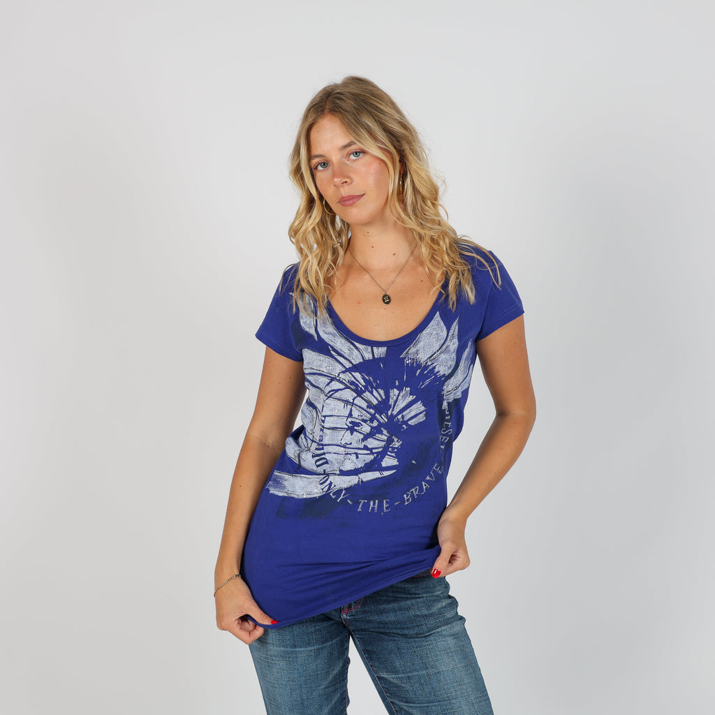 Blue Y2K Diesel T-shirt (S)