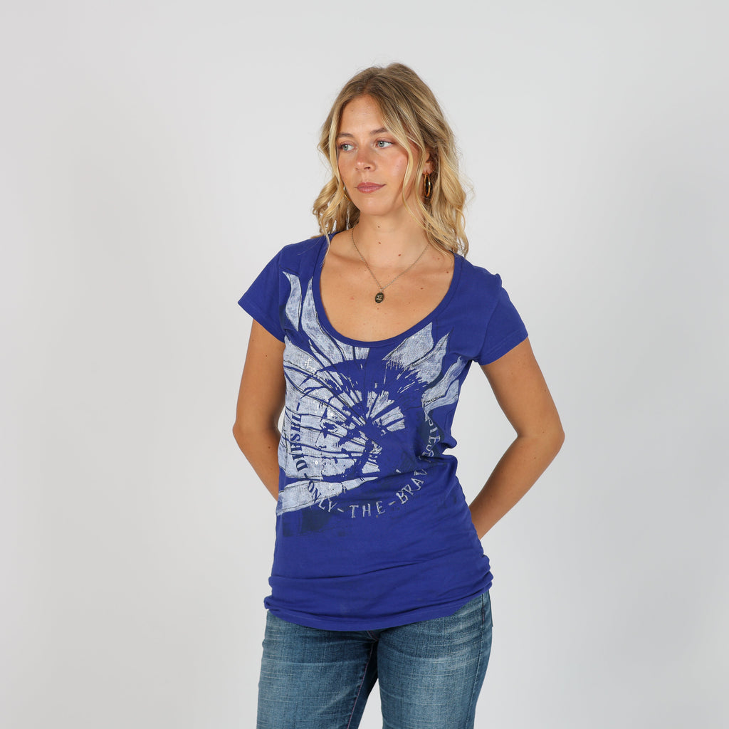 Blue Y2K Diesel T-shirt (S)