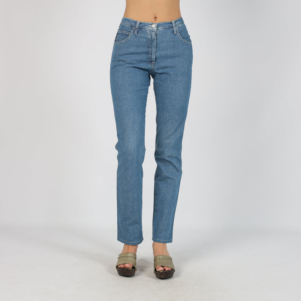 Blue Y2K Armani Jeans Straight Jeans (XS)