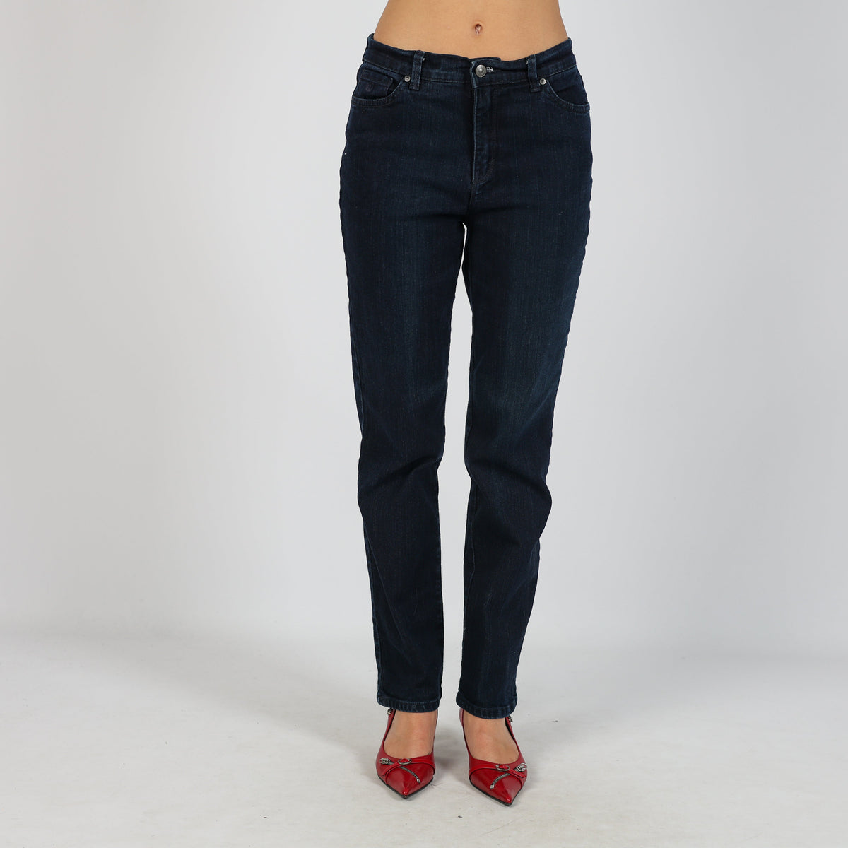 Blue Y2K Mom Jeans (6)