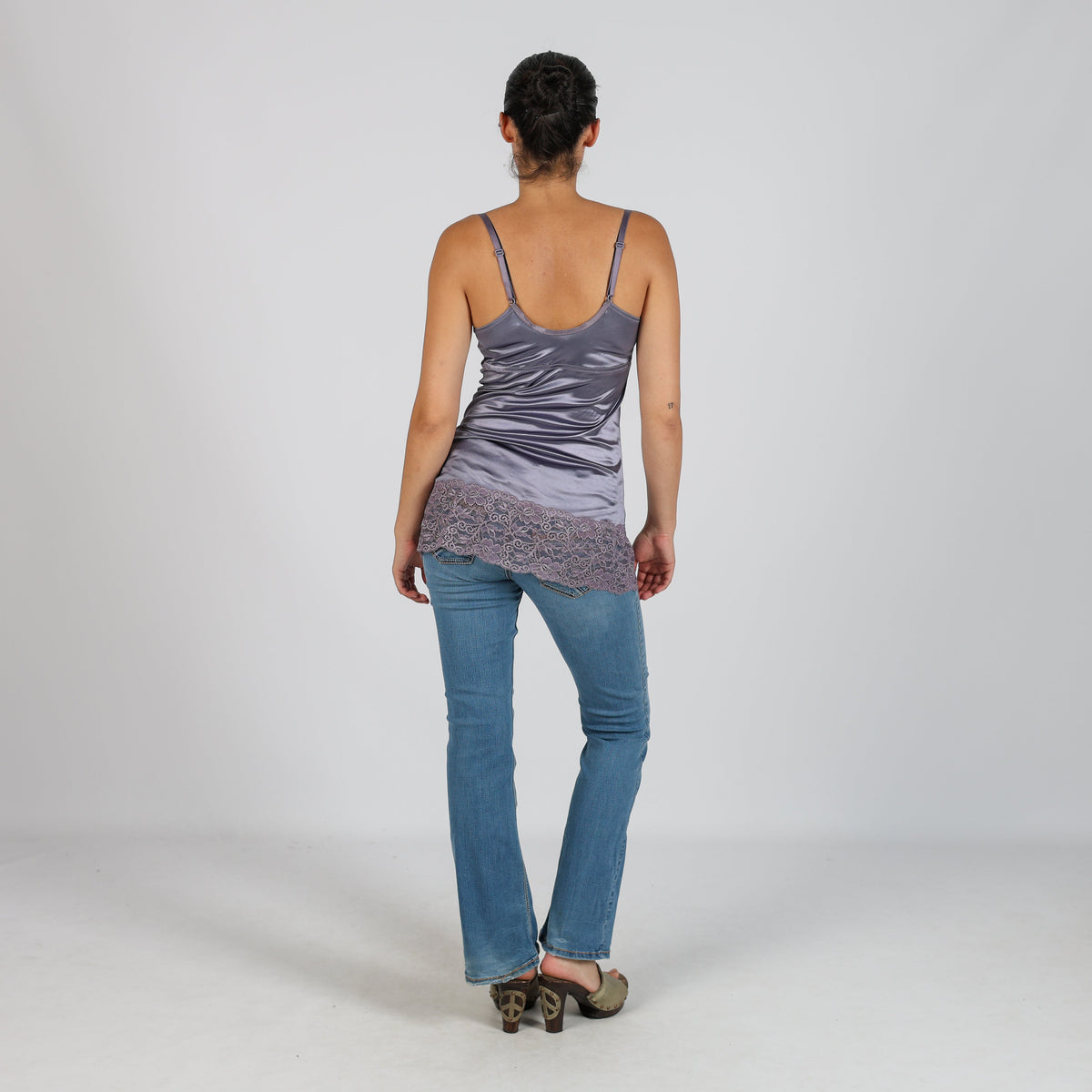 Light Blue Y2K Bootcut Jeans (S)