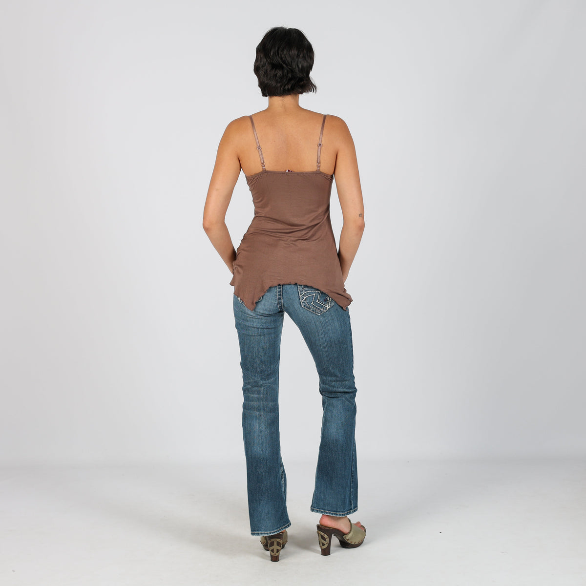 Blue Y2K Bootcut Jeans (S)