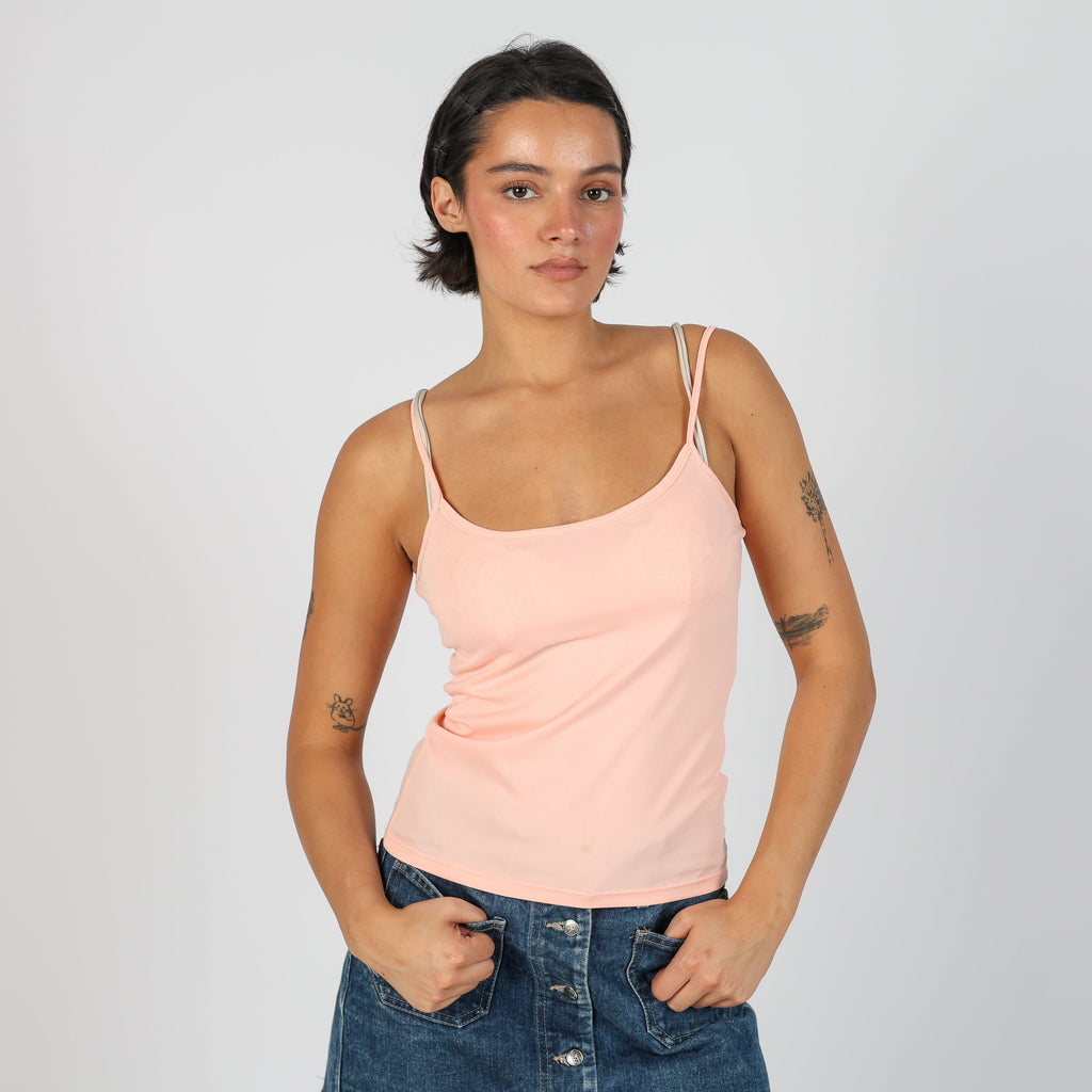 Peach Y2K Cami (S)