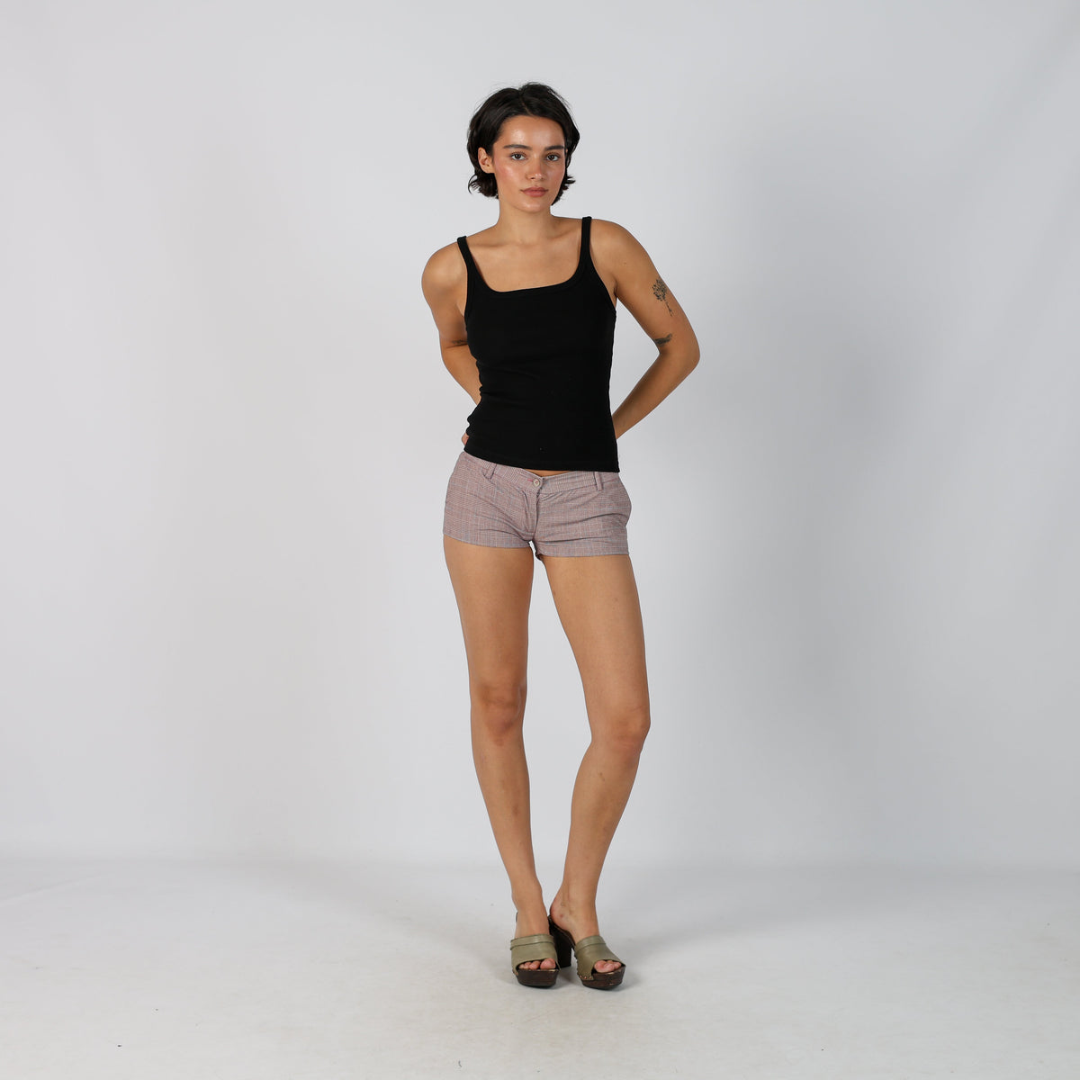 Baby Pink Y2K Yes Zee Woven Shorts Micro (XS)