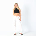 Ivory 90s C.P Company Woven Trousers (10)