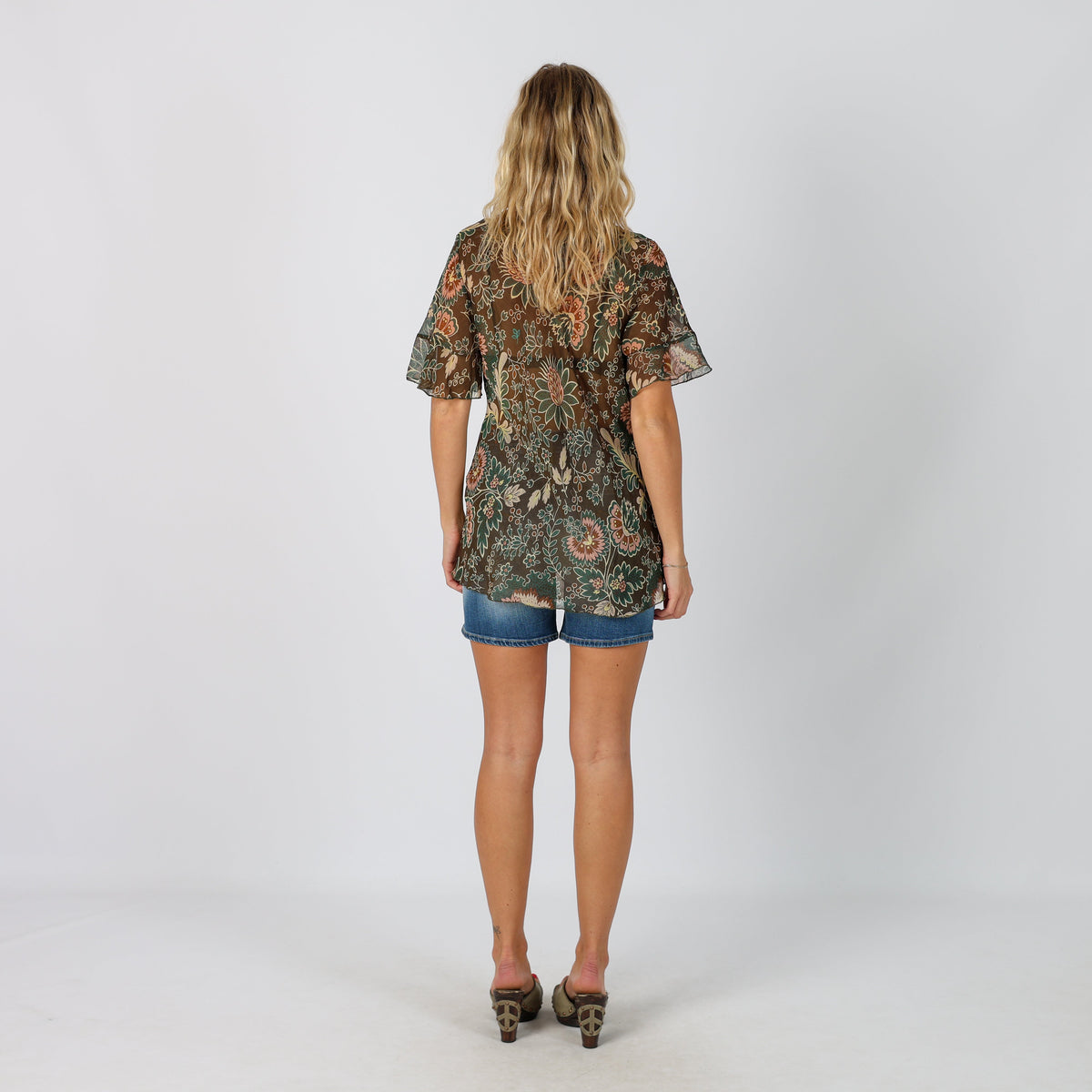 Blue Y2K Replay Denim Shorts (XS)